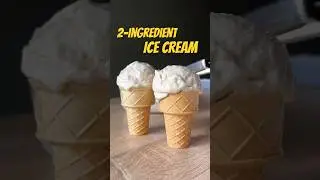2-Ingredient Banana Greek Yogurt Ice Cream Hack 🍌🍦 (No Sugar, No Machine!)
