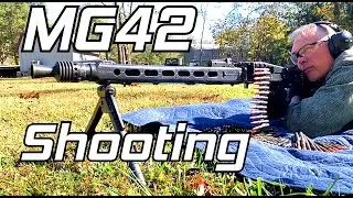 MG42 Shooting Full Auto