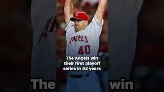 Oct. 5, 2002 &ndash; The Anaheim Angels broke a 42-year playoff drought with a series win over the Yankees