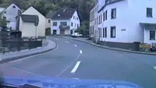 Kyllburg - Kamerafahrt durch Kyllburg am 09.10.1988, Drive trough Kyllburg