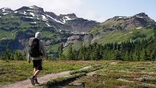 Hiking Alone for 3 days on the Goat Rocks Loop