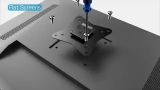 Installation of Triple Monitor Stand
