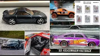 Hot Wheels 2021 Super Treasure Hunt Mazda RX 7, 2021 Toyota Off Road Truck, Mini GT LBWK Supra