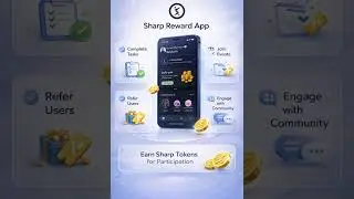 Earn Crypto Without Trading 🚀 | C#Corner + Sharp Token Explained