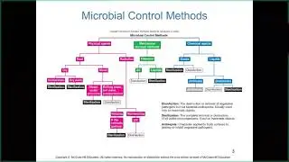Chemical, Physical, and Mechanical Agents of Microbial Control (Ch. 11) -- Lecture Video 1