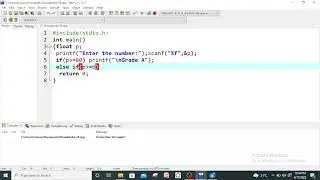 C 34 C ProgrammingThe use and the Mechanism of Multiple 'else if'