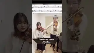 Frozen!! #frozen #violin #viola #cover #disney #duet #music #forthefirsttimeinforever #violinist