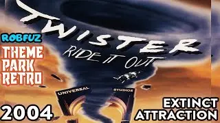 TWISTER! Ride It Out! Universal Studios Orlando Florida - EXTINCT RIDE
