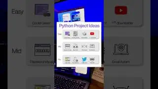 Phyton project ideas !#python #shorts