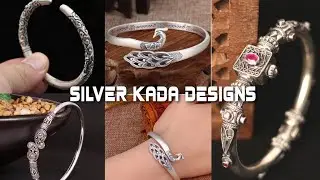Latest Silver kada designs | Chandi Kara Designs | Silver bangle for girls
