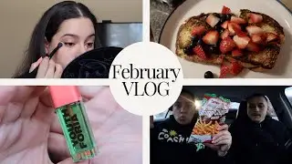 February Vlog: Asian snack mukbang, GRWM + Morphe foundation review!