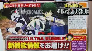 My Hero Ultra Rumble NEW Scan