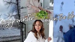 COZY WINTER DAY I Everyday Life I self-care, baking, cooking, and slow living