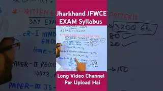 Jssc exam Syllabus 2024 #jssc_jfwce_syllabus #jssc #jfw #Jwfcesyllabus2024 #parrikaronlinestudy #POS