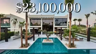 Touring a $23,100,000 MODERN MASTERPIECE | District One, Dubai