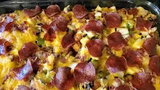 Bubble Pizza | How to make my Bubble Pizza | Biscuit Pizza | Easy throw together recipe!
