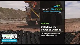 Value-Engineered Mine Infrastructure with Geocells: Haul Roads, Slopes, Channels & Containment Ponds
