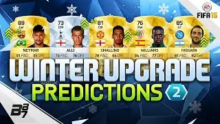 FIFA 16 | WINTER UPGRADES! w/ NEYMAR AND OZIL! Predictions