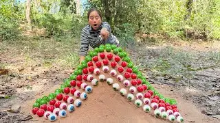 ❇️Survival Skills SMART Ideas and USEFUL in Forest With Single Mom  Jungle Life