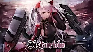 Nightcore - Disturbia (Rock version) // Speed Up + Reverb