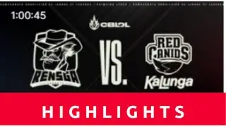 HIGHLIGHTS: Rensga x Red Canids Kalunga CBLOL Academy 2022 1&ordf; Etapa