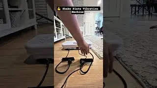 Shake Plate Vibration Exercise Machine &ndash; Weight Loss #shorts #FitnessAtHome #WeightLossJourney