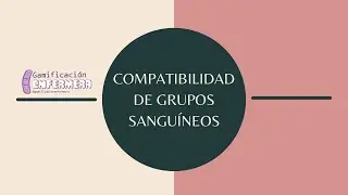 Compatibilidad grupos sanguíneos || Gamificación enfermera