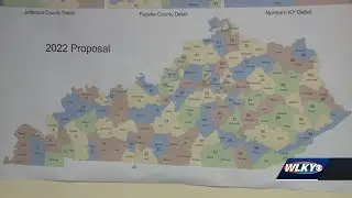Kentucky GOP leader unveil proposed redistricting maps