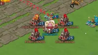 MY SOLO TRAP VS ANGGOTA GUILD M0P 1.8B | LORDS MOBILE INDONESIA