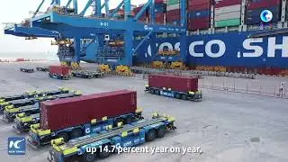 GLOBALink | China's Beibu Gulf Port sees rise in cargo throughput in Q1