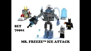 Lego 70901 MR. FREEZE&trade; ICE ATTACK Speed Build LDD by PLegoBB