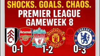 EPL Game Week 8 #Premierleague #EPL #gameweek8 #Arsenal #Manchesterunited #Nottinghamforest #Burnley