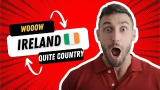 Ireland(Walking around Dublin city centre (organic video with no added music or audio)أيرلندا، ف)
