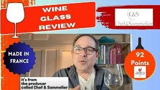 Chef & Sommelier White Wine Glass - 92 Points #wineglass #wineglassreview