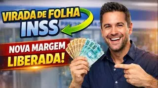 A folha do INSS já virou e liberou nova margem