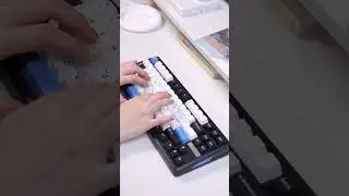 Epomaker TH85 Creamy Jade switch ASMR 😍🥳