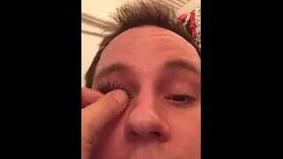 Trixie Mattel and Kim Chi pulling lashes off