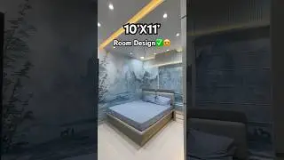 10X11 Room ✅Interior Design #interiordesign #ytshorts #viralshorts #room #interiordesigner