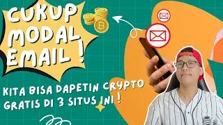Cara menghasilkan uang dari internet cuma modal email aja di 3 situs penghasil crypto gratisan