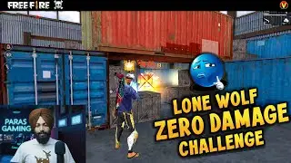 Opponent Zero Damage Challenge Lone Wolf🤬🤬🤬