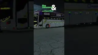 Purple Travels Intro #bussimuletorindonesia #bussid #rbbnss09 #youtubeshorts #trendingshorts