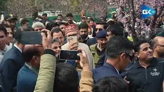J&K CM Omar Abdullah throws open Tulip Garden to public in Srinagar