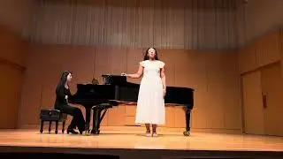 Waldseligkeit - Richard Dehmel, Performed by Maliah Cook, Soprano