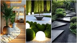 Modern Aesthetic Garden Decor Trends and Landscaping Pebbles stone Ideas 2026 Trends 