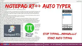 Notepad RT++ Auto Typer Software | How To Use Notepad RT++ | Download Notepad RT++ | Notepad RT++