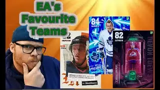 Most popular MSP Teams and Position in NHL 24 Hut