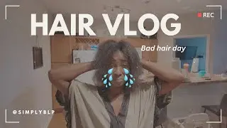 Hair Vlog! Trying out a new style and I hated it #sahm #haircare 