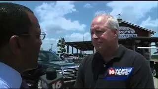 Owner says car wash damaged his car