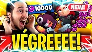 VÉGRE MEGVAN! LEGJOBB INGYENES SKIN! / Brawl Stars Magyarul