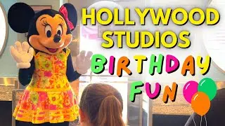 Disney's Hollywood Studios Birthday Fun/Hollywood & Vine Character Meal/Epcot Forever Fireworks